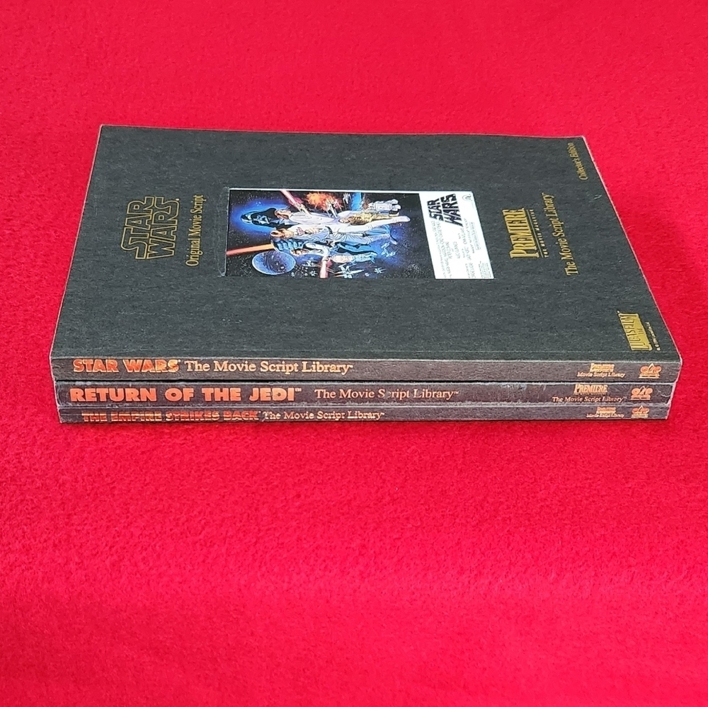 📜 Star Wars Movie Script Collection – A New Hope, Empire Strikes Back, Jedi - Picture 7 of 9